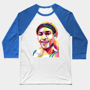 Serena Williams Baseball T-Shirt